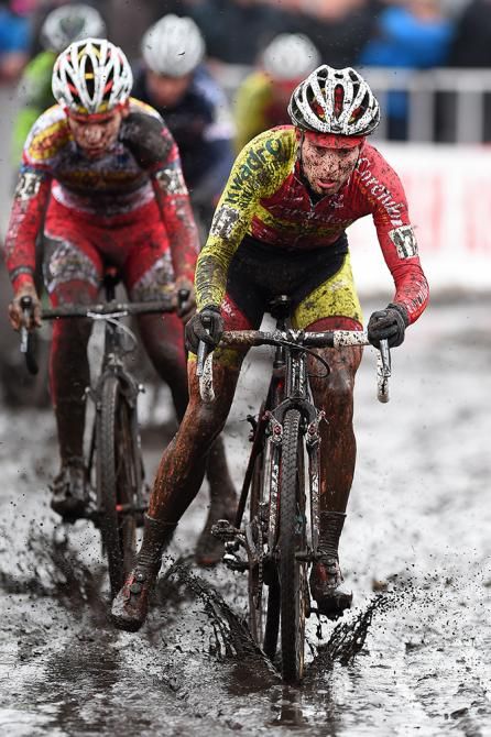 Marcel Meisen navigates the mud at Bpost Bank Trofee Azencross.