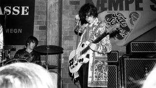 Jimmy Page using the 1959 Fender Telecaster with the Yardbirds
