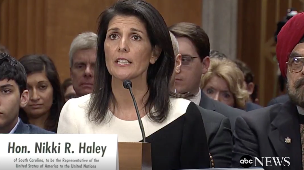 Nikki Haley.