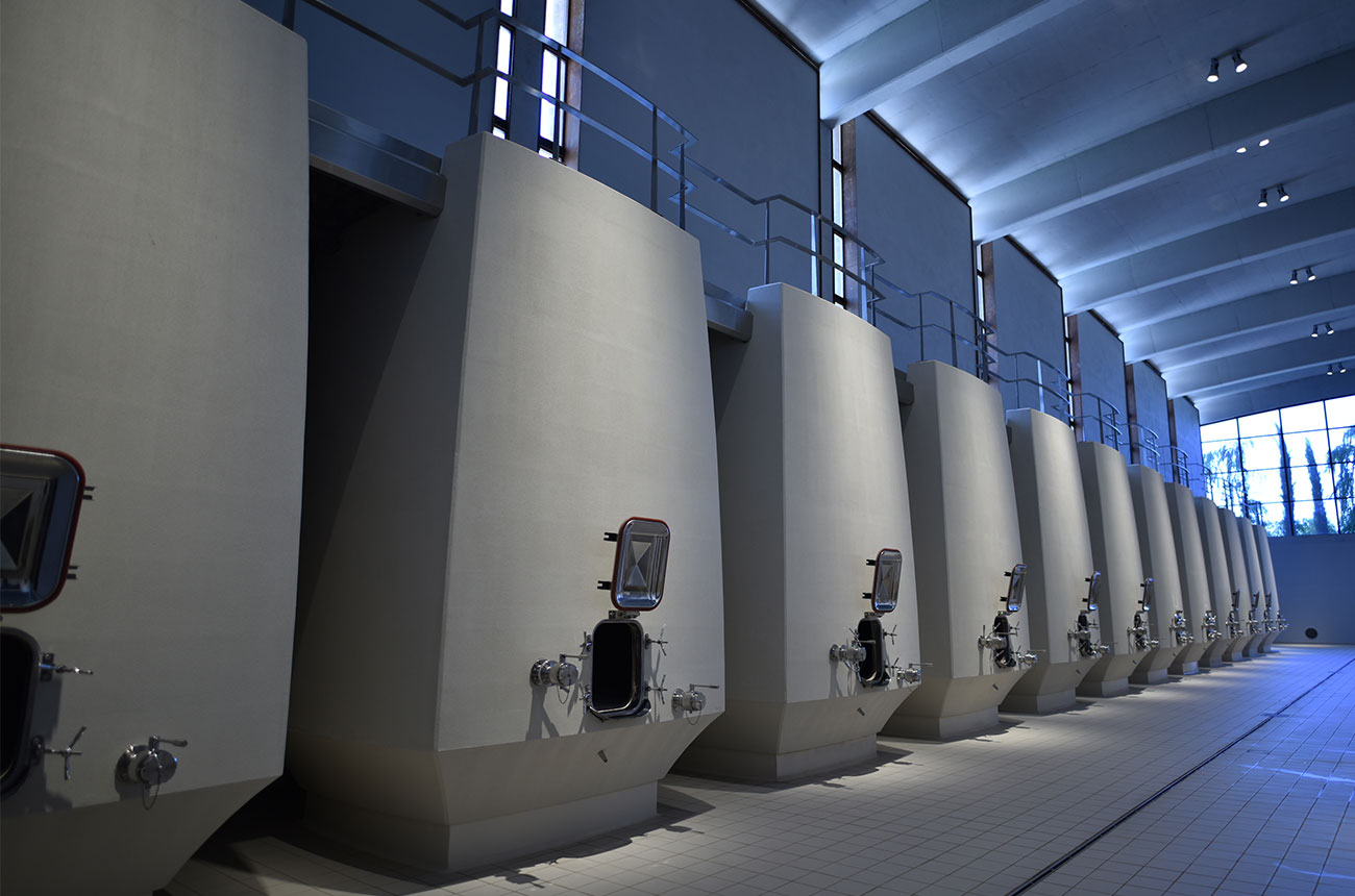 Concrete vats
