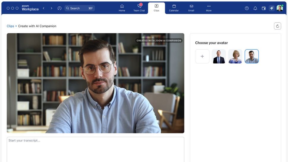 Zoom upgrades AI companion, and wants to create super-detailed virtual avatars for your meetings