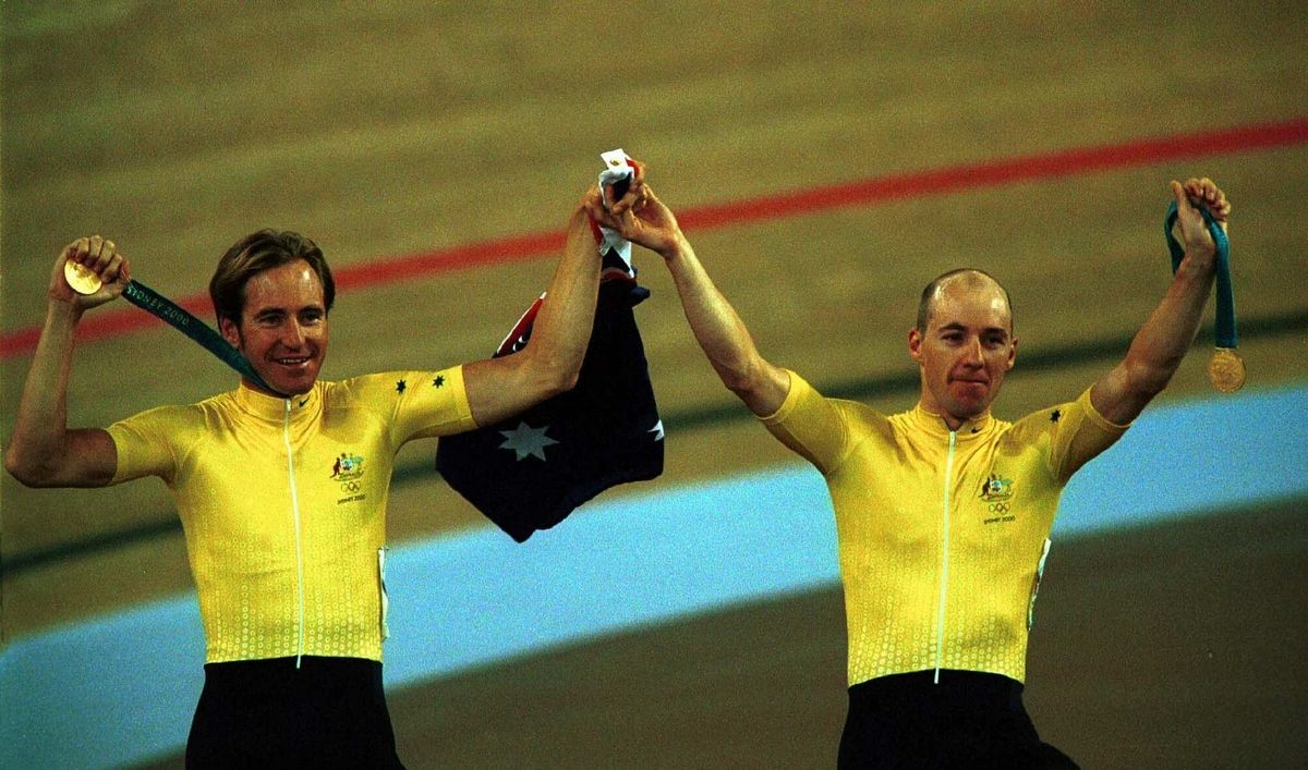 Scott McGrory won the madison gold with Brett Aitken in the Sydney Olympics