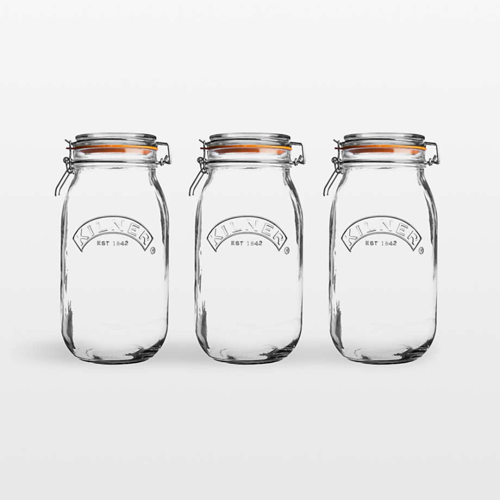 Kilner Round Clip Top Jars