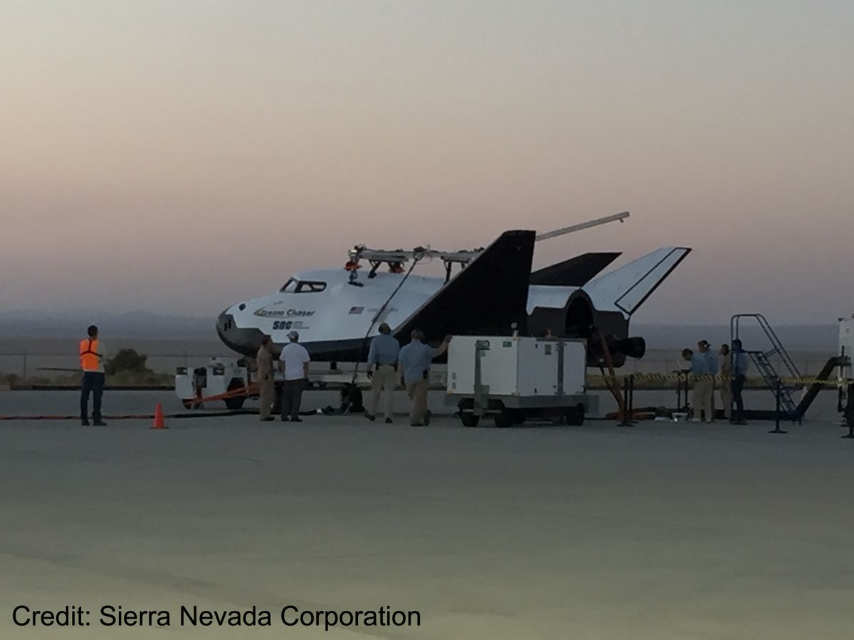 First Dream Chaser Vehicle Ready for Final Testing 