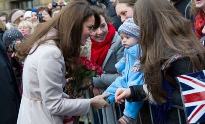 This time next year, the Duchess and the Prince may have their very own bundle of joy.