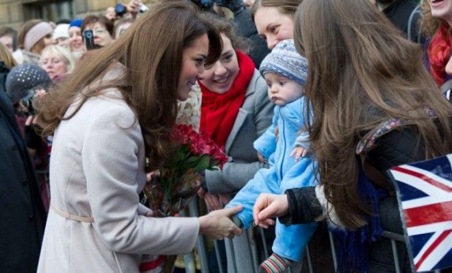 This time next year, the Duchess and the Prince may have their very own bundle of joy.