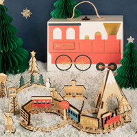 Wooden Railway Set Advent Calendar, £44.99 | Party Pieces