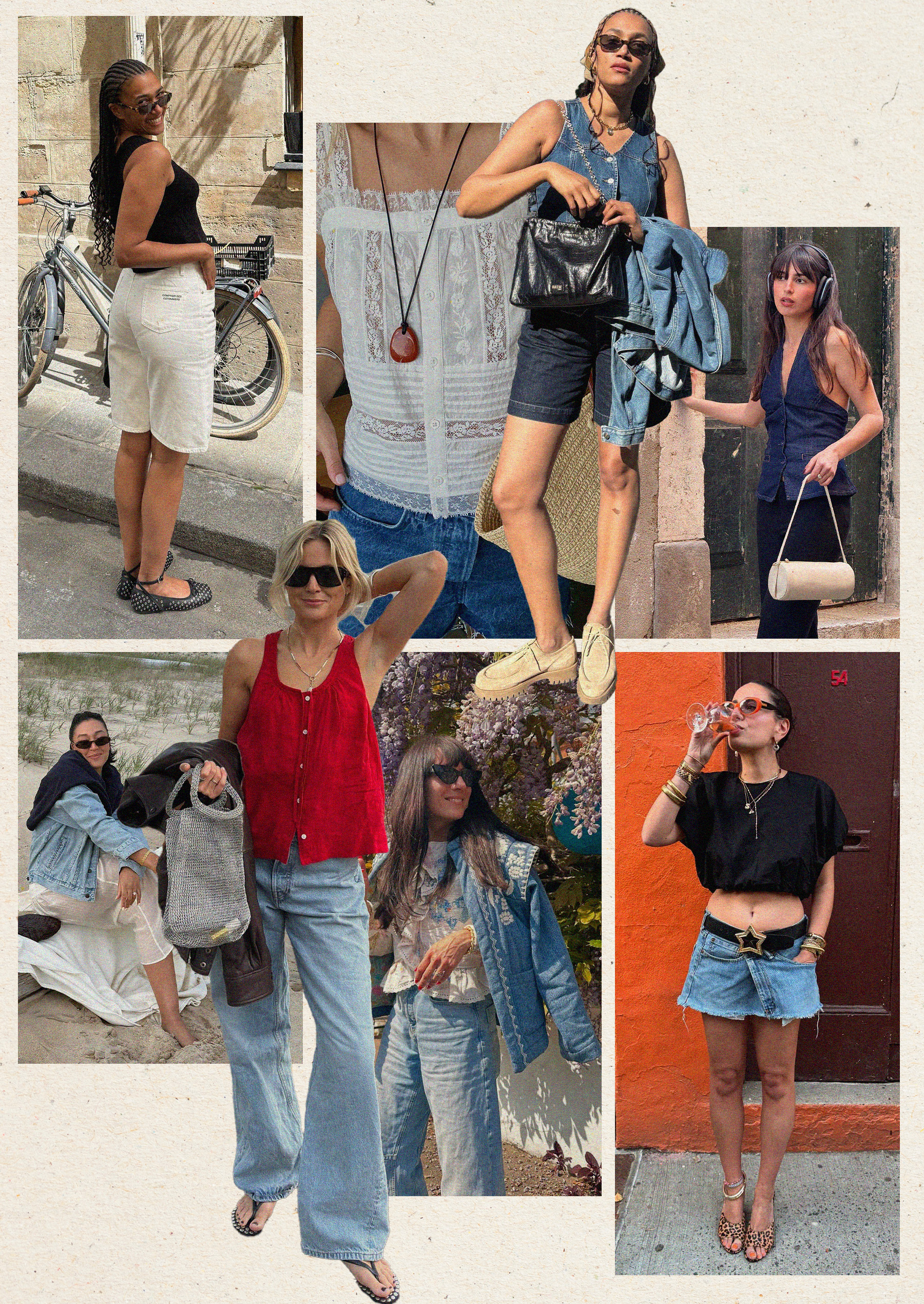 Léna Farouil, Lucy Williams, Tamara Mory, Sophie Cohen, Tegan Frances, Katherine O-G.