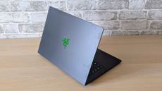 The Razer Blade 16 on a desk