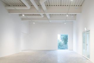 The gallery space