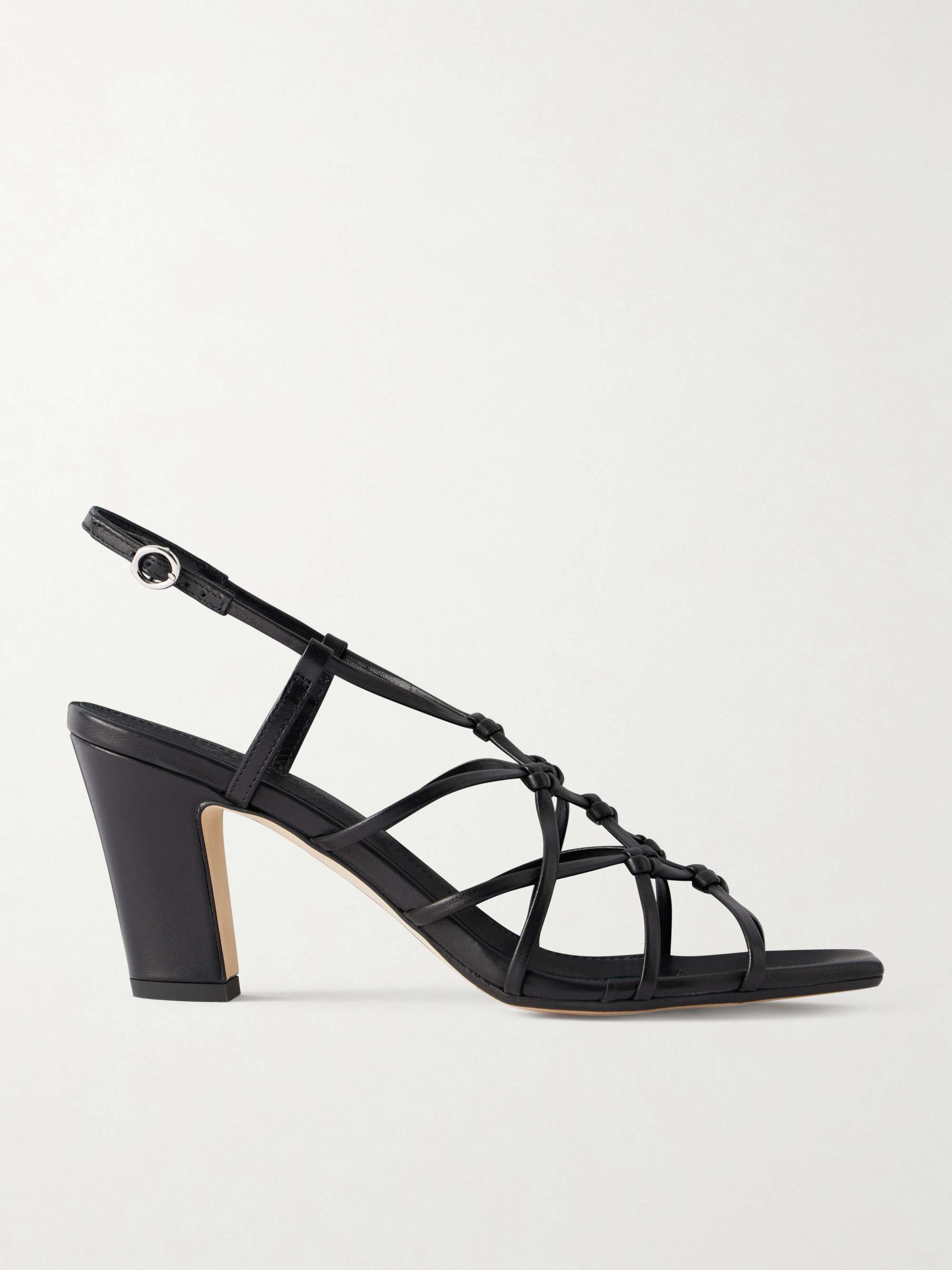 acacia leather sandals