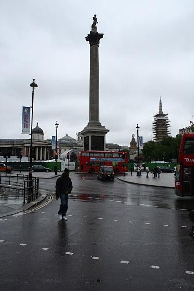 Trafalgar Square. Haven't we been here before?