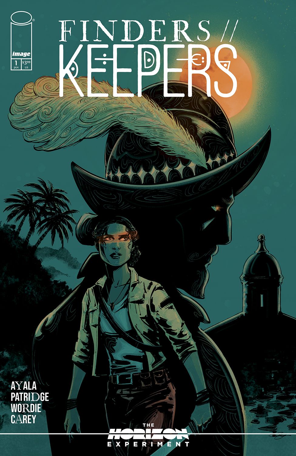 Covers and art from Finders//Keepers #1.