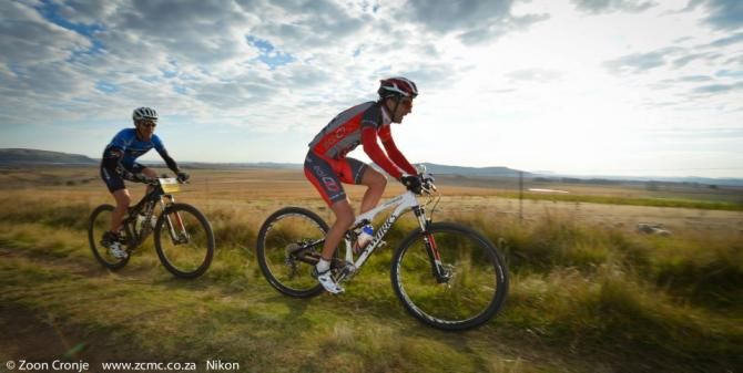 Gawie Combrinck and Max Knox in action earlier this year at the MTN Clarens