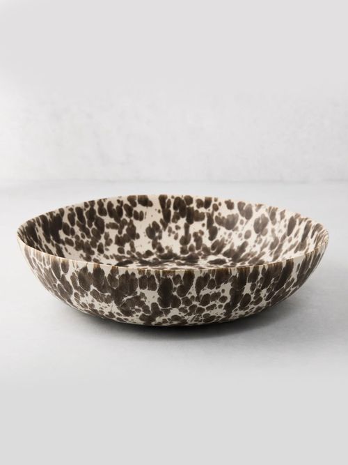 Nuno Splatter Stoneware Serving Bowl