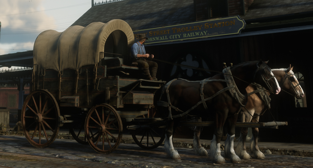 Put Arthur to work a bartender, dockworker, deliveryman in this Red Dead Redemption 2 mod | PC Gamer