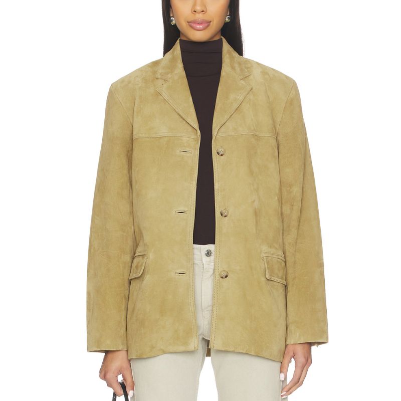 EAVES, Aroa Suede Blazer