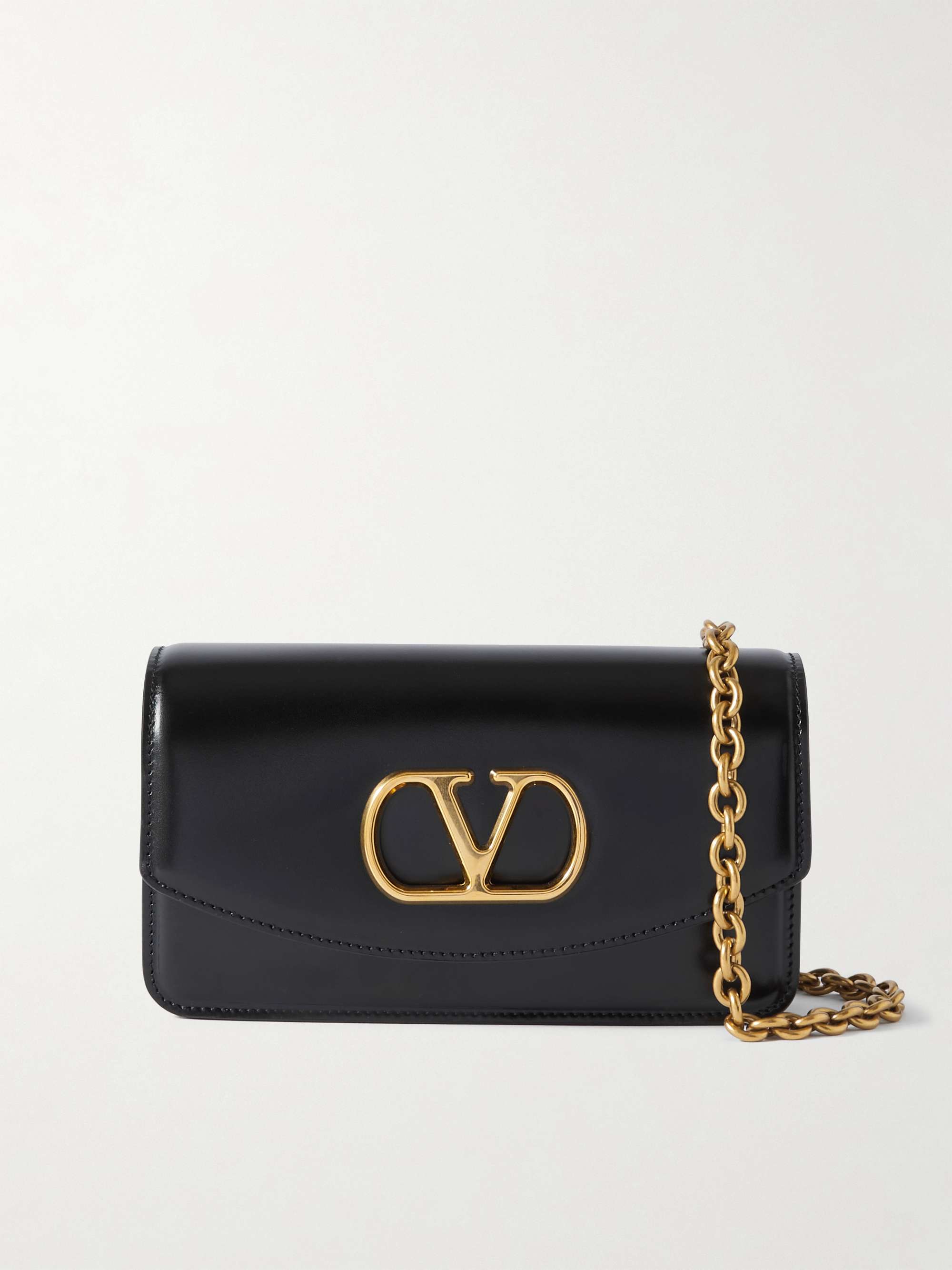 Vain Small Leather Shoulder Bag