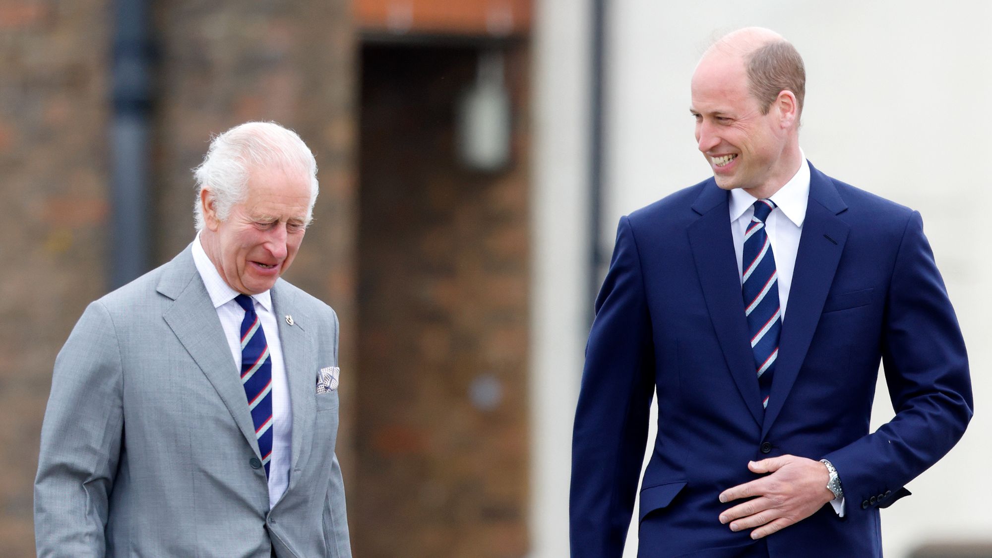 King Charles and Prince William attend the official handover of the role of Colonel-in-Chief in 2024