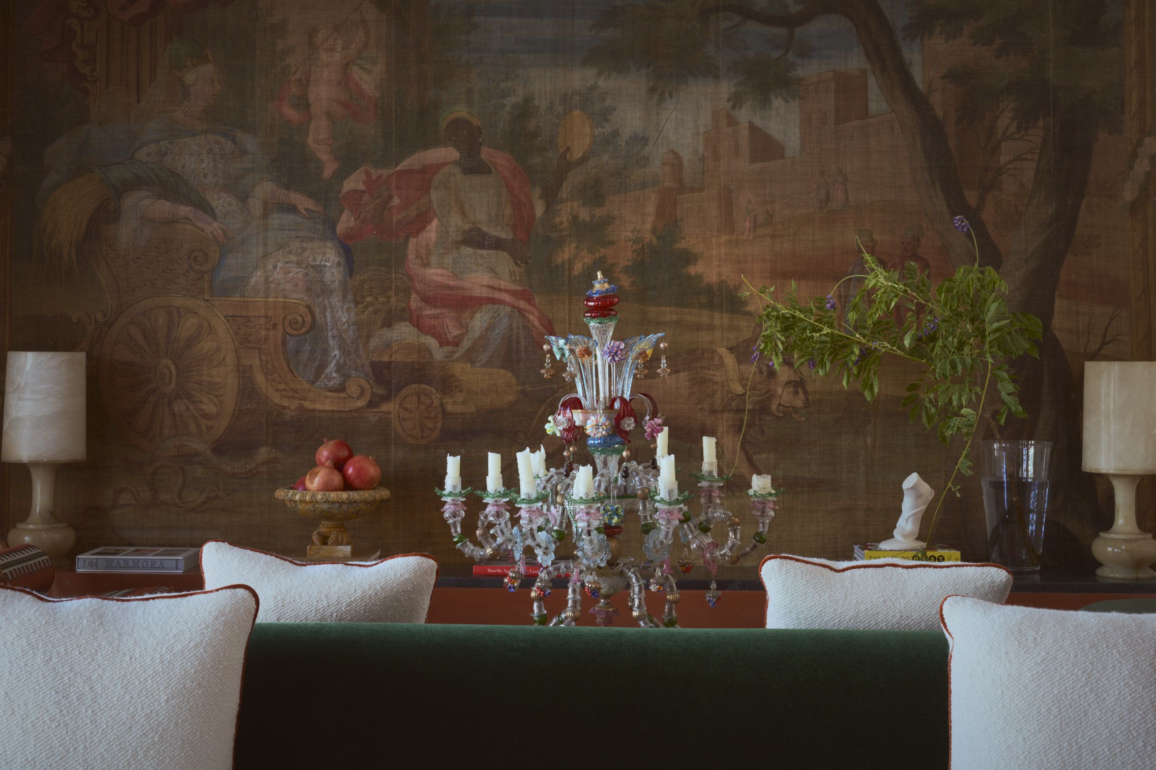 Step inside the soft but vibrant Madrid home of interior designer Marta de la Rica