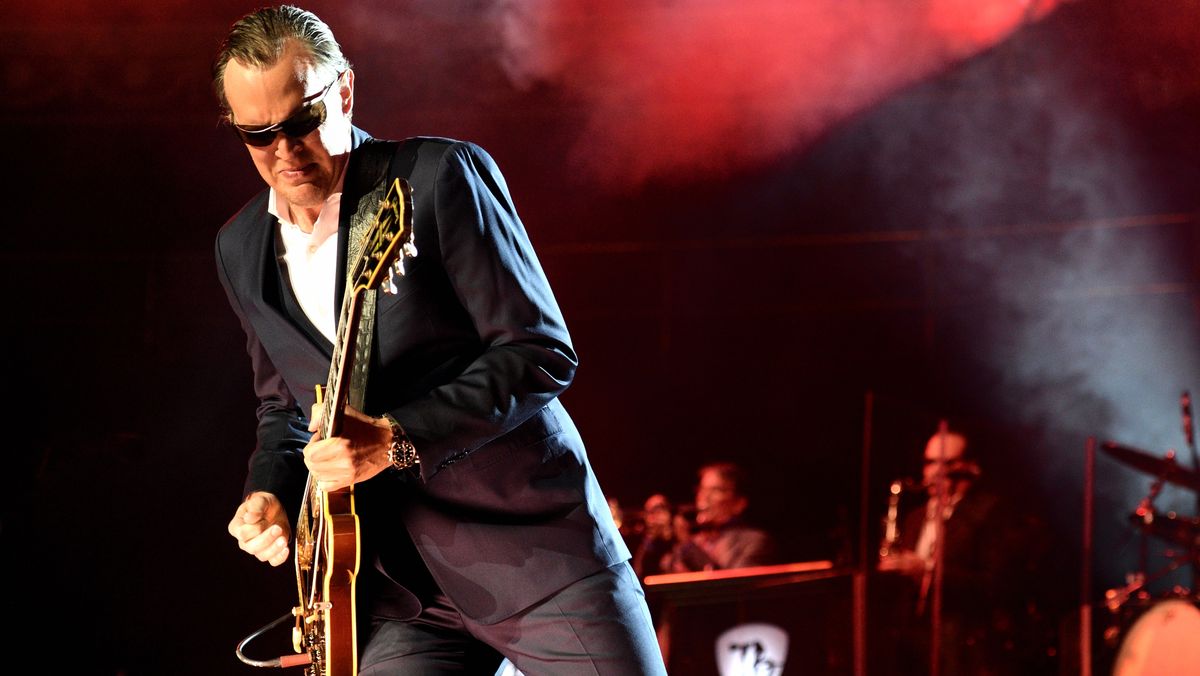 Joe Bonamassa performs on stage at Royal Albert Hall on April 24, 2019 in London, England