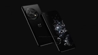 A leaked render of the rumored OnePlus 11 Pro.