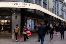 The John Lewis Partnership Plc department store on Oxford Street in London