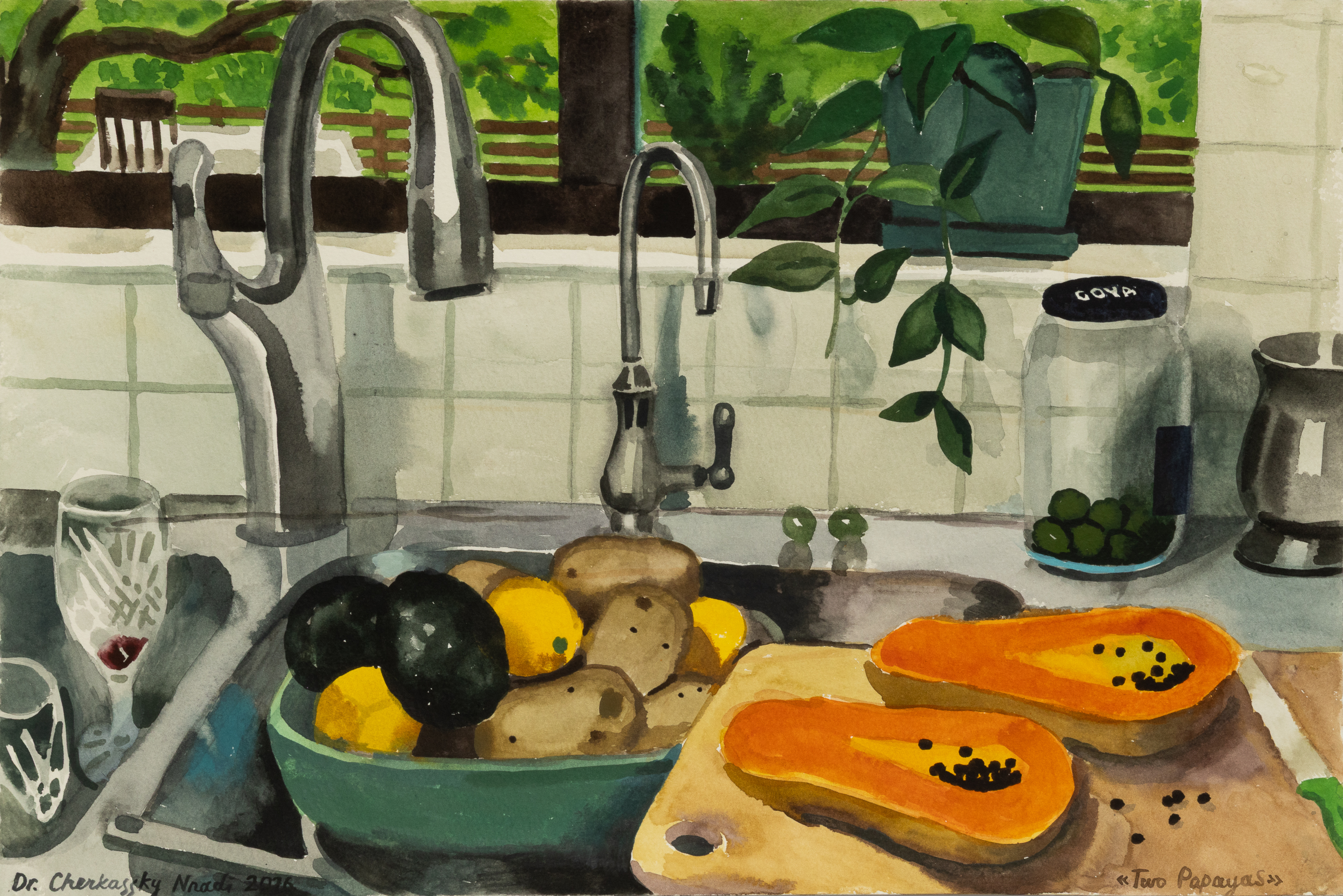 Zoya Cherkassky paintings of people in new york