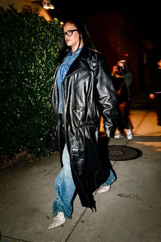 Rihanna is seen on January 29, 2025 in Los Angeles, California.