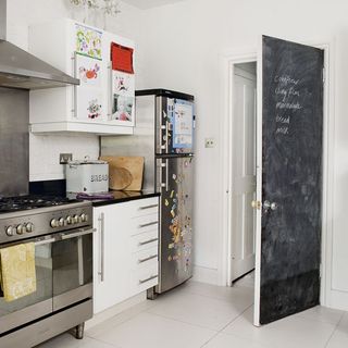 kitchen blackboard door