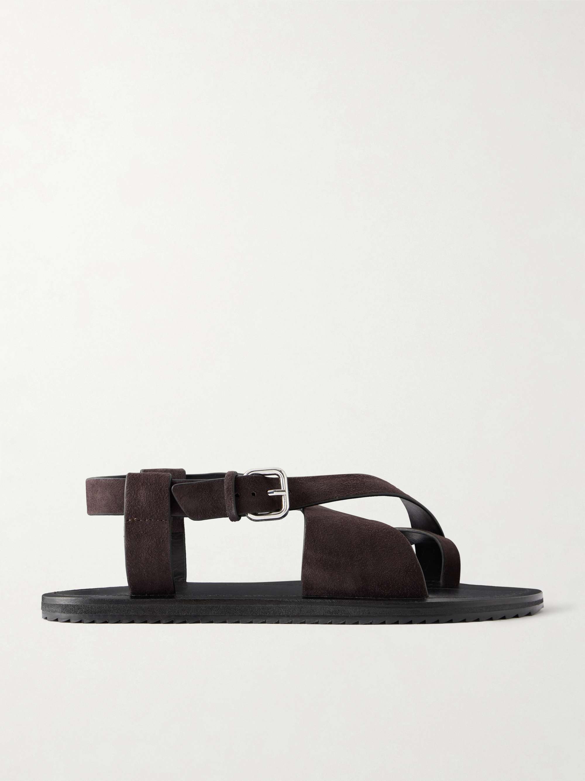 Ora Suede Sandals