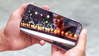 Google Pixel 9 Pro XL playing 4K HDR video.