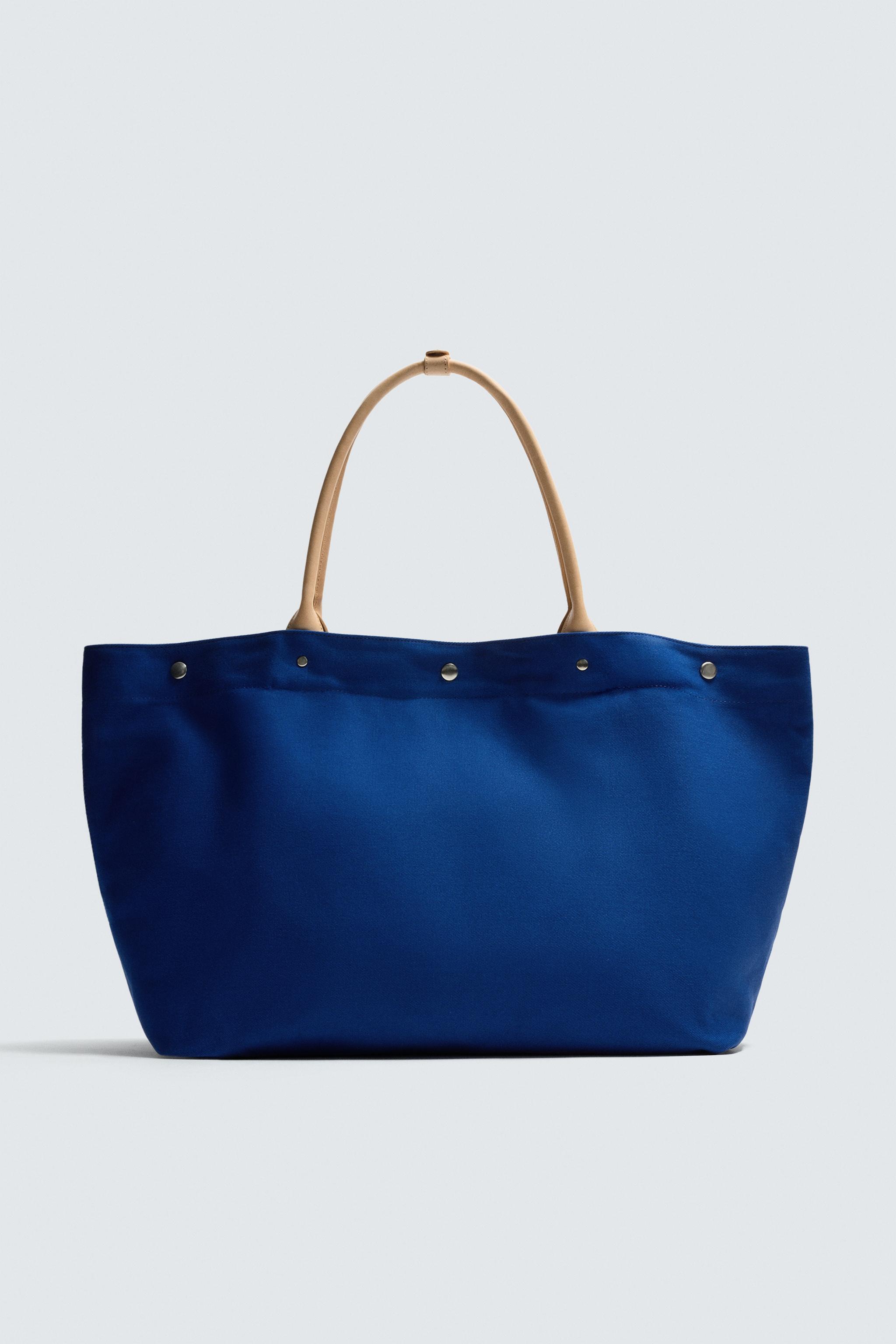 Aaron Levine X Zara Leather Detail Shopper