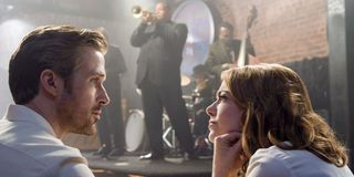 Ryan Gosling and Emma Stone in La La Land