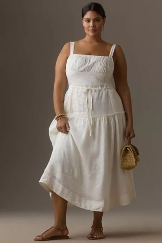 Anthropologie milkmaid dress