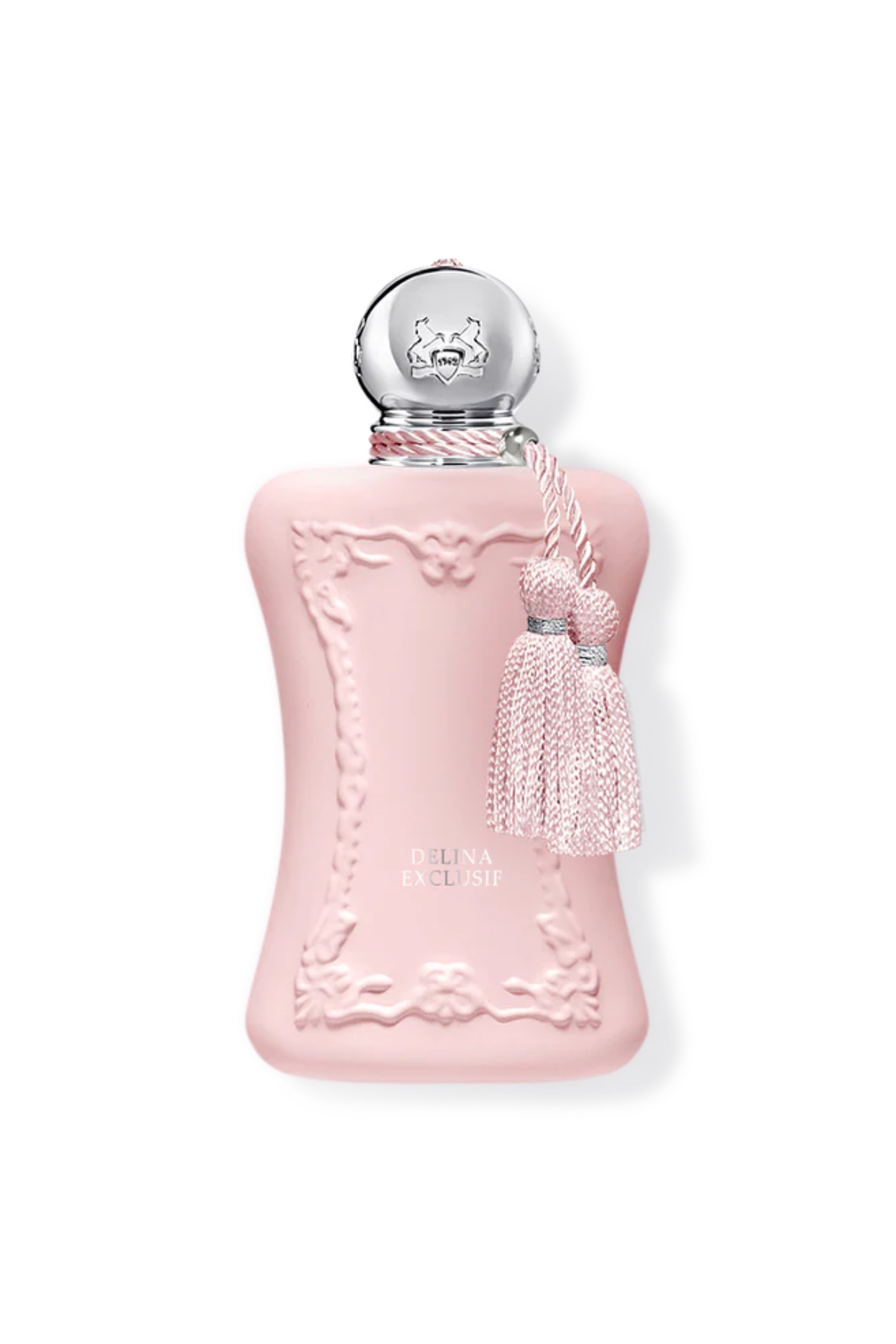 A bottle of Parfums de Marly fragrance.