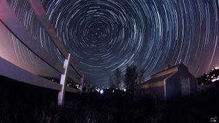 Star Trails Over Park City, Utah