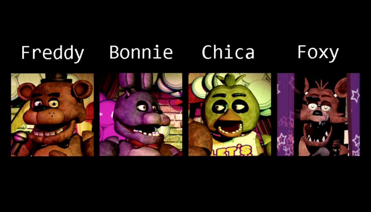 Fünf Nächte bei Freddys Charakteren