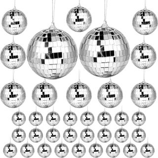 Disco ball Christmas decorations