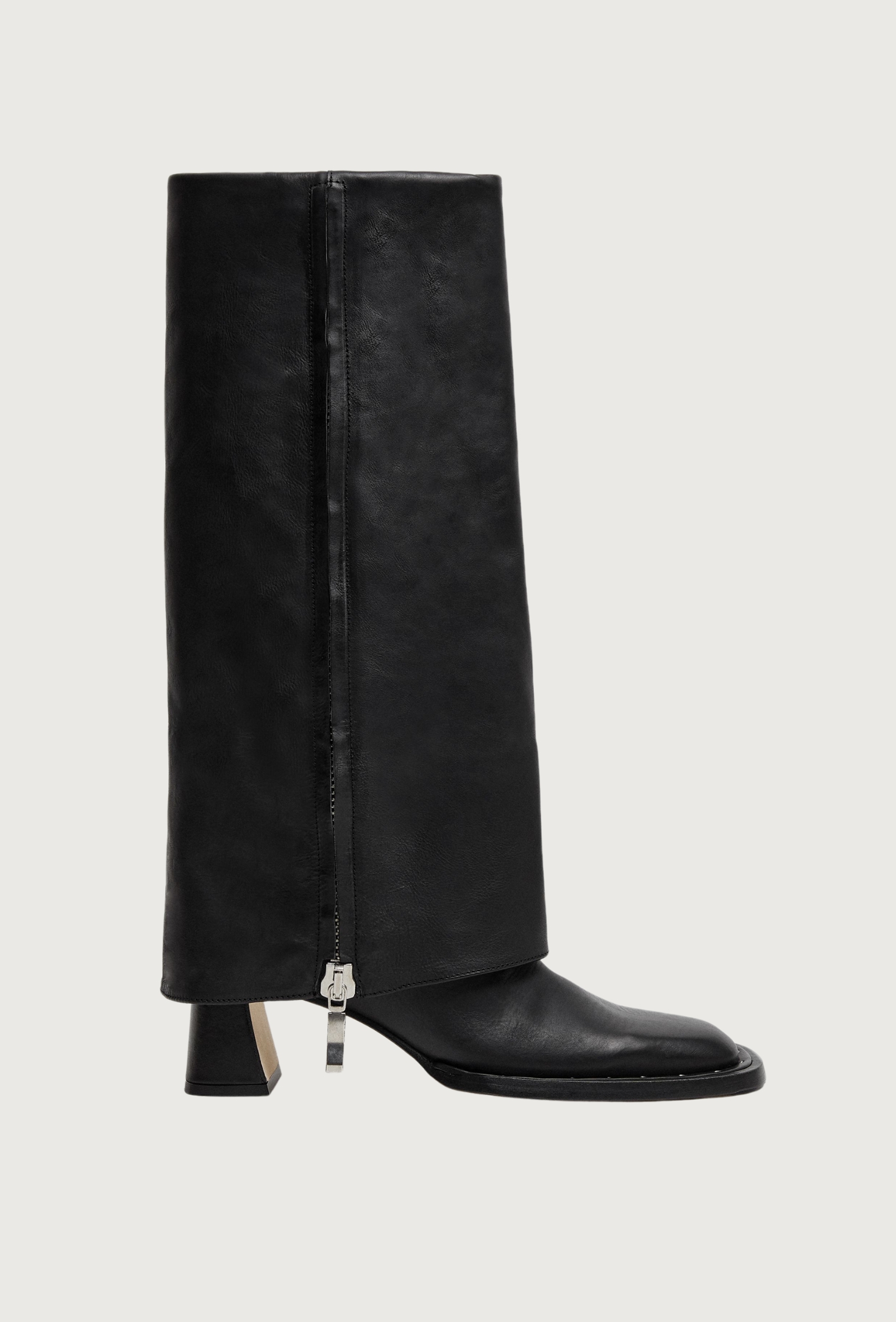 Bellamy Black Fold Over Boots