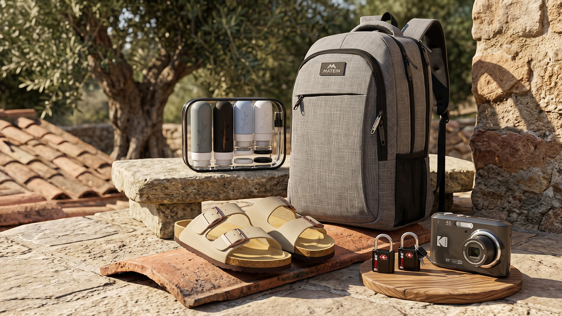 A selection of holiday essentials.
