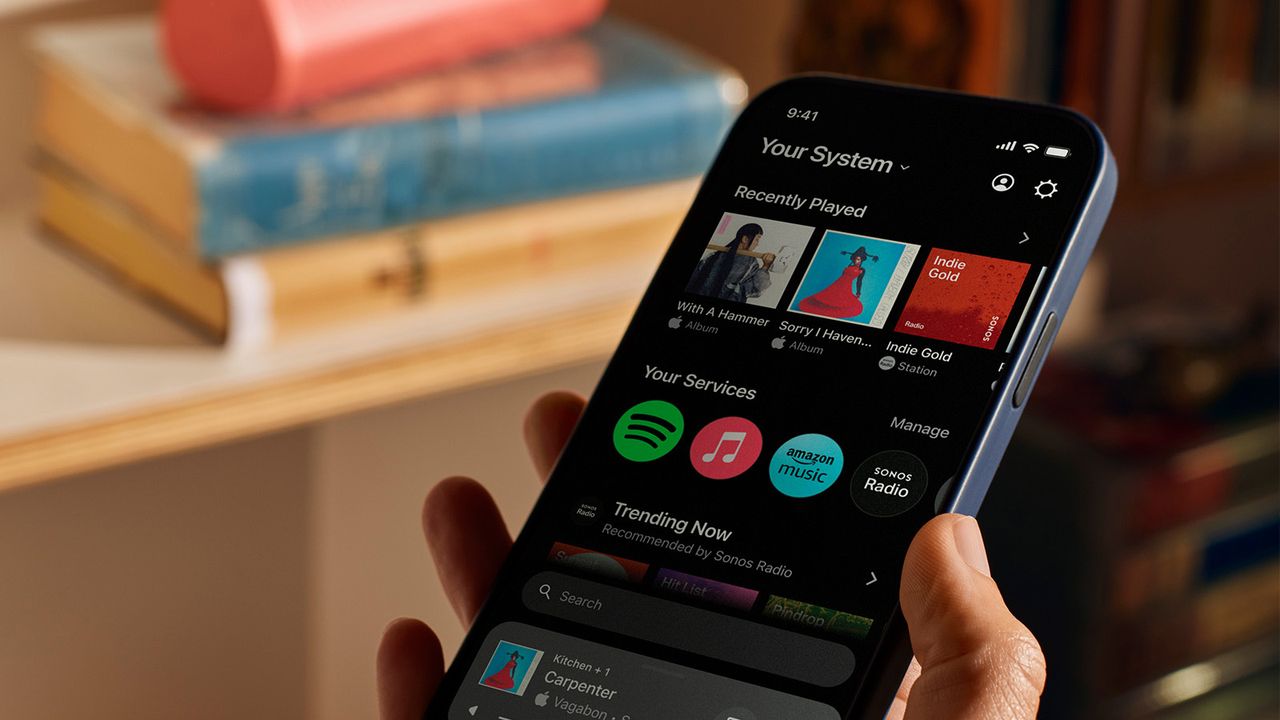 Sonos redesigned app