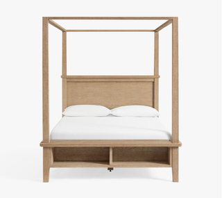 Michael Graves Design x Pottery Barn canopy bed