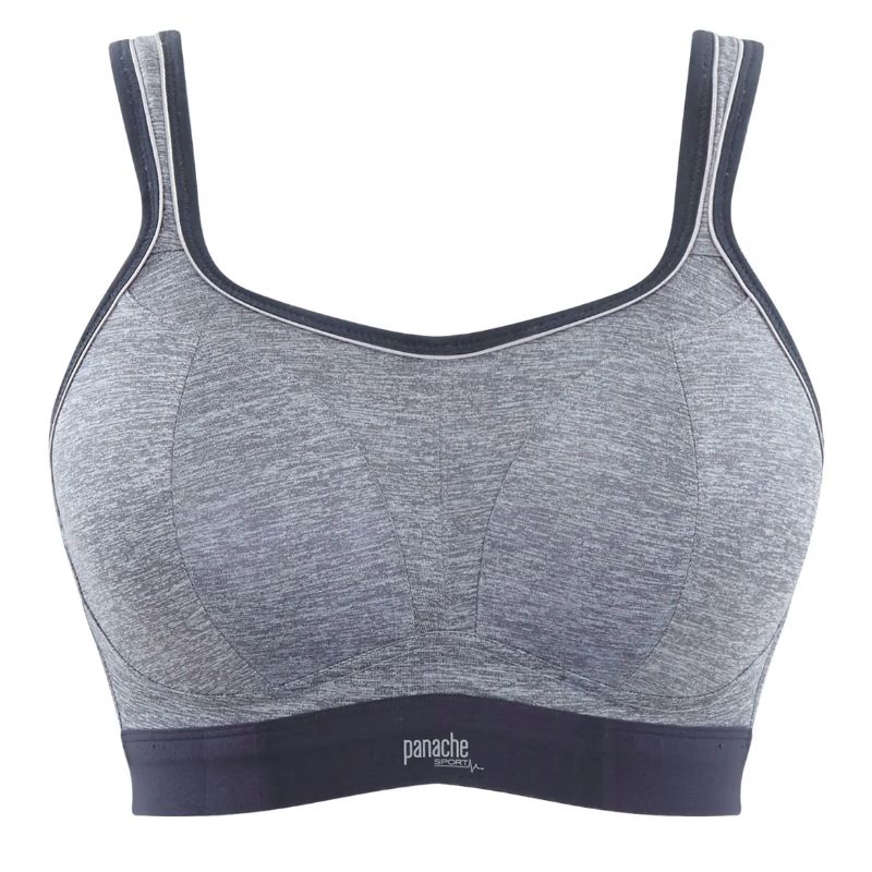 Panache Non-Wired Sports Bra in Grey
