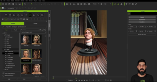 Animation of Lewis Capaldi in 3D software