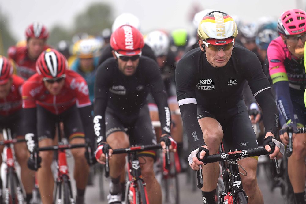 Andre Greipel misses his chance for a win today.