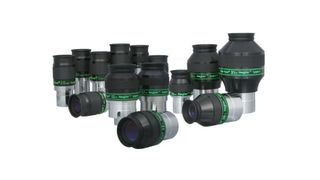 Composite of product photos of the TeleVue Nagler eyepiece range
