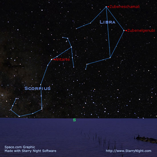 Constellation Scorpius Dazzles In Night Sky This Week Space