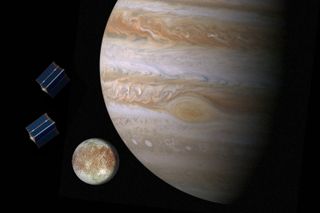 Jupiter, Europa and cubesats