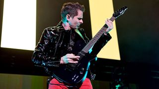 Matt Bellamy of Muse performs on stage during 2019 iHeartRadio ALTer Ego at The Forum on January 19, 2019 in Inglewood, California.